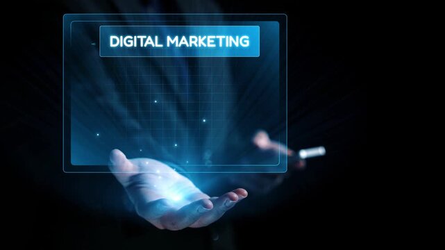 Digital marketing strategy broken down into categories: web, SEO, content, social media, and advertise. Digital tools enhance online marketing success across digital platforms. Elide