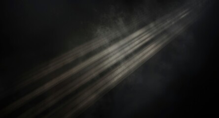 Obraz premium Flashing brilliant light rays streaming swiftly in a murky background