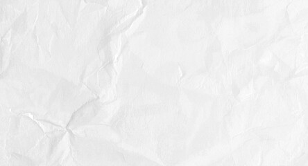 Fototapeta premium Minimal white wheatpaste street poster background with crumpled texture and gentle shadow