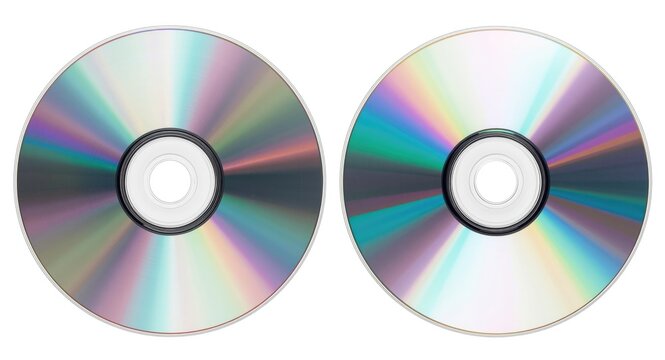 Isolated DVD RW and CD RW discs designed for rewritable data storage
