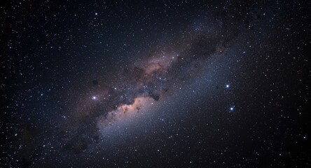 Fototapeta premium galaxy-filled cosmic vista with luminous star patterns