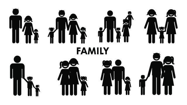 A group of people of different ages and relationships