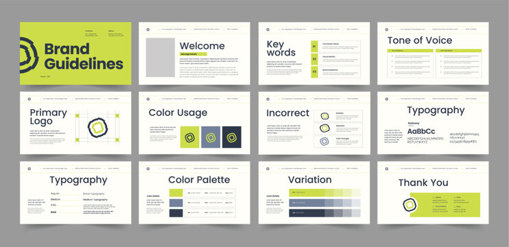Brand Guidelines Presentation For Strengthening Identity Consistency And Visual Communication