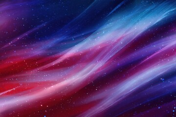 Fototapeta premium Stylized flag-inspired digital illustration featuring bold gradients and soft textures