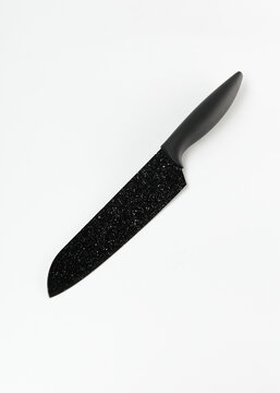 kitchen knives on a white background