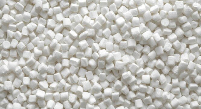 Industrial white HDPE plastic granules for manufacturing