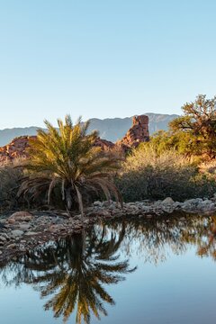 Napoleon's Hat Mountain in Tafraout, Morocco