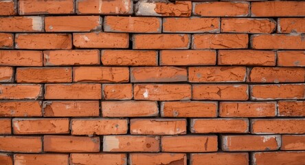 Obraz premium Orange clay bricks grouped together at a building location