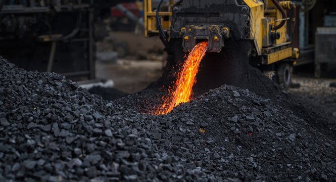 Extraction process for metallic iron from magnetite siderite and hematite ores in metallurgy with copy space