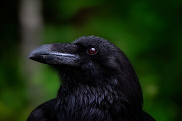 Obraz premium portrait of a crow