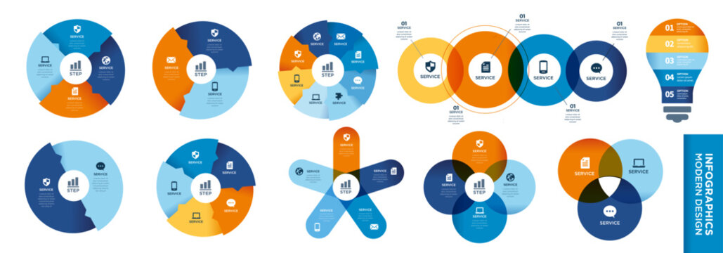 Best infographics modern design