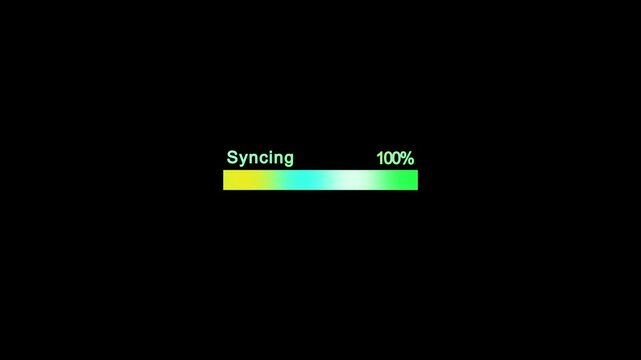Modern loading animation with syncing, preparing, starting, and almost there states. Smooth motion, clean UI design, and easy customization for apps and websites.