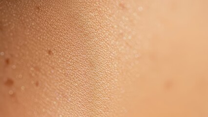 Fototapeta premium Close up extreme macro of human skin texture