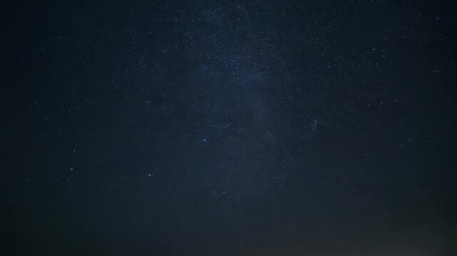 Vast expanse of the starry night sky filled with countless celestial bodies, a breathtaking celestial spectacle