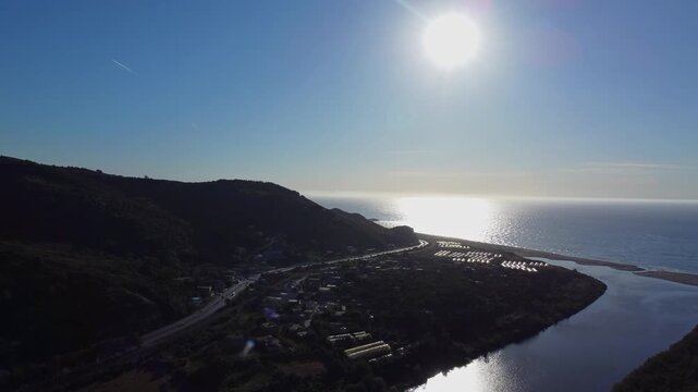 algeria, village, mediterranean sea, africa, north africa, algiers, aerial africa, algeria village, algerian, african village, algeria tourism, aerial, arab, road, arabic, jijel, morning, african.
