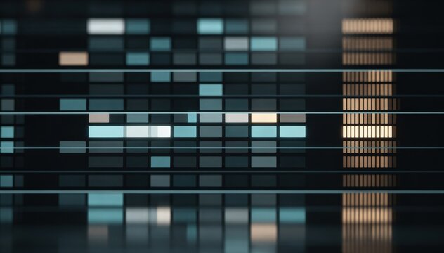 Detailed medium shot of a trade blotter interface capturing a list of trades with timestamp emphasis and subtle bokeh effect on surrounding elements.