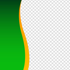 Obraz premium Social media business post banner with image space