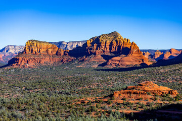 Red Rock State Park Formations at Sunset in Sedona Arizona © PhotoSpirit