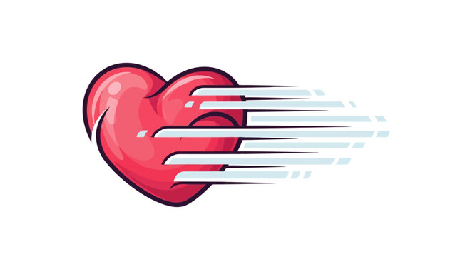 Express Heart Speed Motion Graphic
