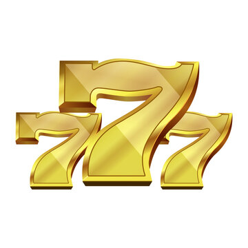 Slot machine wins the jackpot. 777 slot logo concept. Casino. Vector illustration
