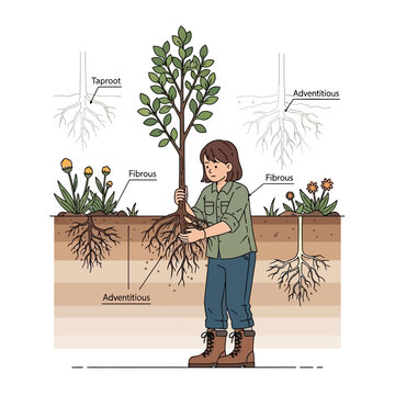 Illustrative Guide To Plant Root Systems And Botany Expertise