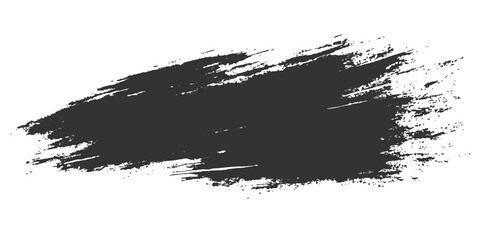 Fototapeta premium An abstract grunge background featuring dark black ink splat textures and liquid paint splashes creates a gritty vector design element with artistic stains and a dirty spray pattern border