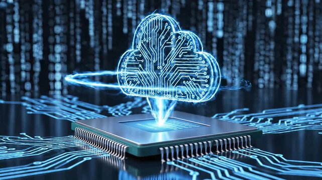 Cloud computing circuitry on processor