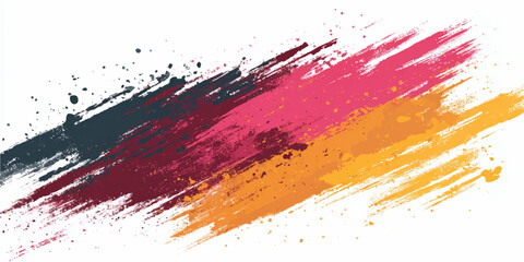 Red watercolor paint and ink splatter design featuring a bloody grunge texture and abstract vector splash patterns on a dirty artistic backdrop © Black art
