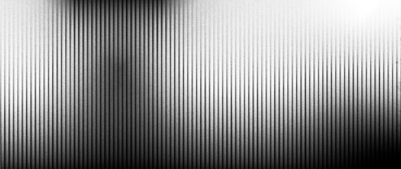 Abstract black and white spectral gradient with grain. Vector banner for prints, posters, wallpaper, covers, and interior design.