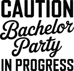 Obraz premium Bachelor Party Squad Funny Groom Crew T-Shirt Design