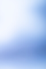 Fototapeta premium Light blue gradient surface with smooth transition and empty center