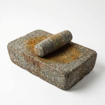 traditional spice grinding stone