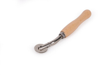 Obraz premium A Set of Leather Craft Tools on White Background
