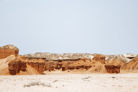 Colinas Canyon, southern Angola &ndash; dramatic rock formations and arid highland landscape near Lubango.