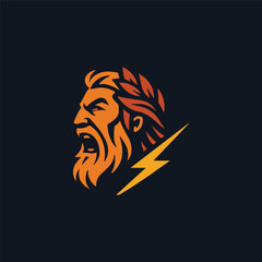 Fototapeta premium Rage of Zeus Logo