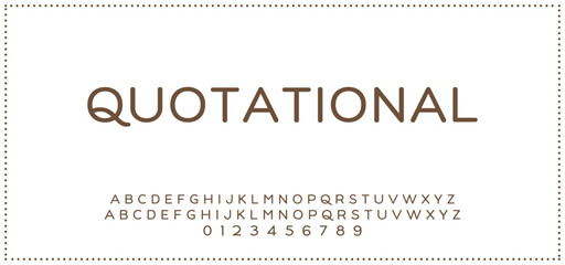 Round, Abstract technology science alphabet font. digital space typography vector illustration design © Maheen