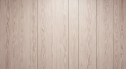 Fototapeta premium A close up view of a light colored wooden surface with a vertical seam