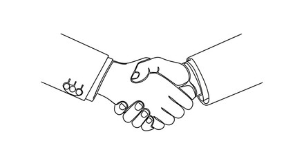 Fototapeta premium Business handshake, agreement, partnership, teamwork, deal, success, cooperation, trust