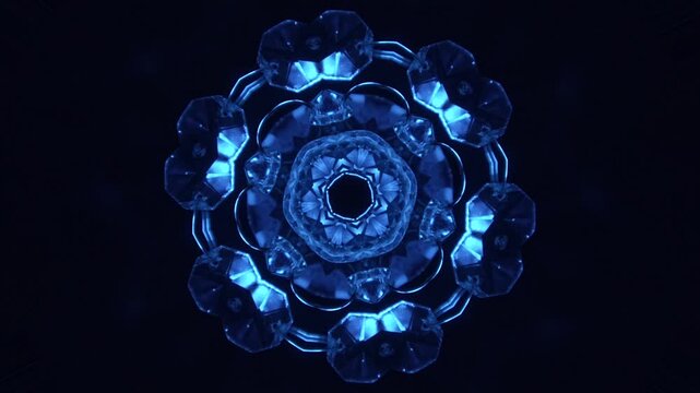 Clear Cut Glass Crystal Droplets Chain light flare kaleidoscope .