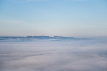 Fototapeta premium Nebel im Paradies