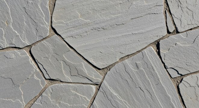 Gray stone wall background texture.