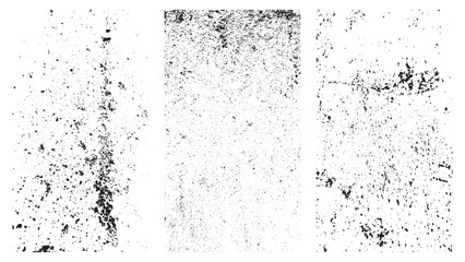 Fototapeta premium Grunge textures set. Grunge stamp texture. Vector illustration.