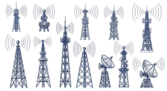 Communication Towers and Antennas: Signal Transmission and Network Infrastructure