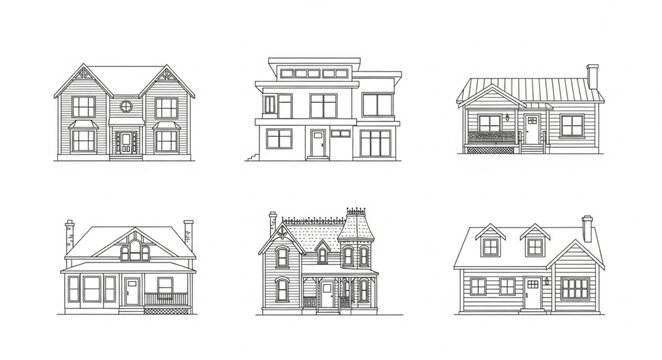 House Architectural Drawings Blueprints.