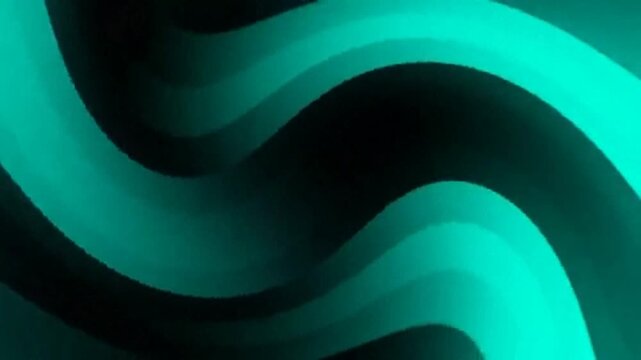 abstract background with green waves