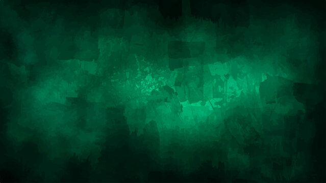 Abstract ethereal texture and deep green wash and dark art backdrop and mysterious moody artwork and grunge design backdrop and unique pattern design and dark emerald aesthetic.