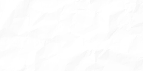 Naklejka premium Crumpled white paper texture background with soft folds and creases
