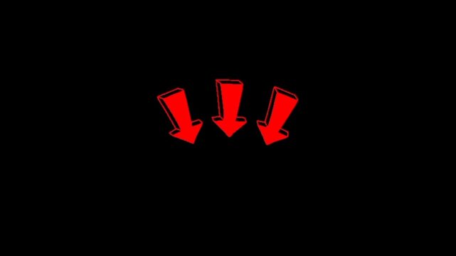 Three red arrow for editing purposes.