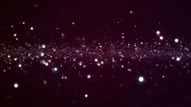 A mesmerizing galaxy of stars twinkling brightly against the cosmic night sky