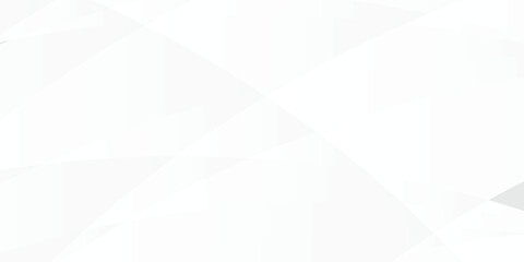 Obraz premium Abstract white background with clean transparent layered geometric shapes.